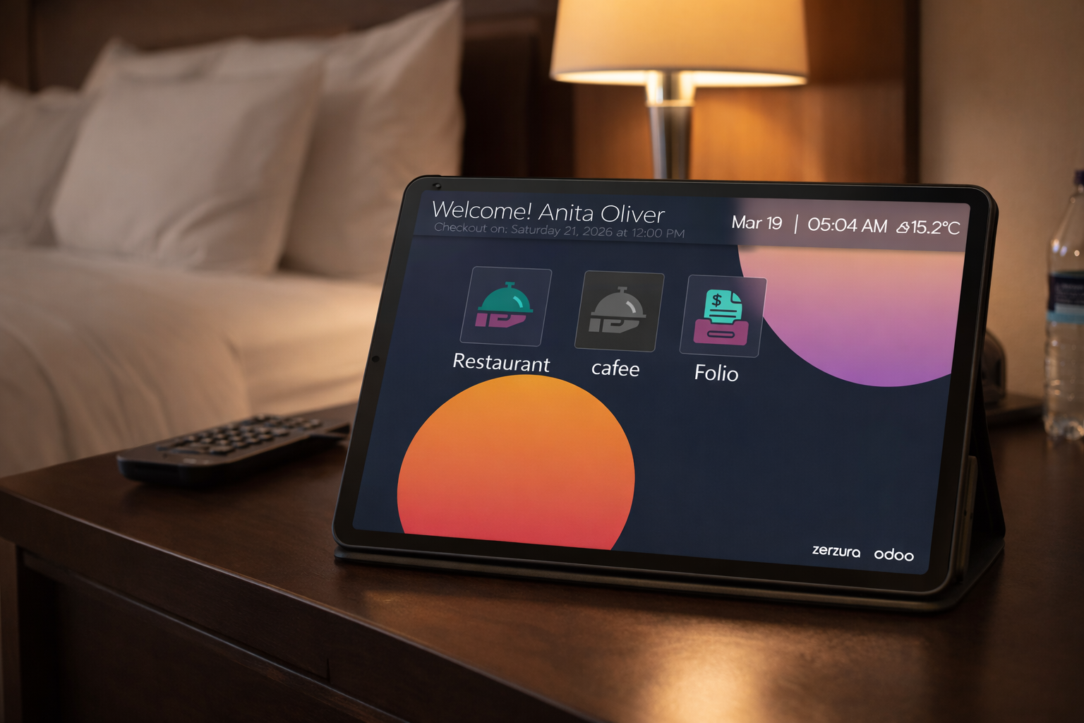 Zerzura room control device